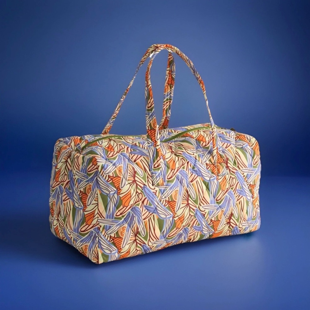 Vera Bradley Dragonfly By Large Travel Duffle NEW